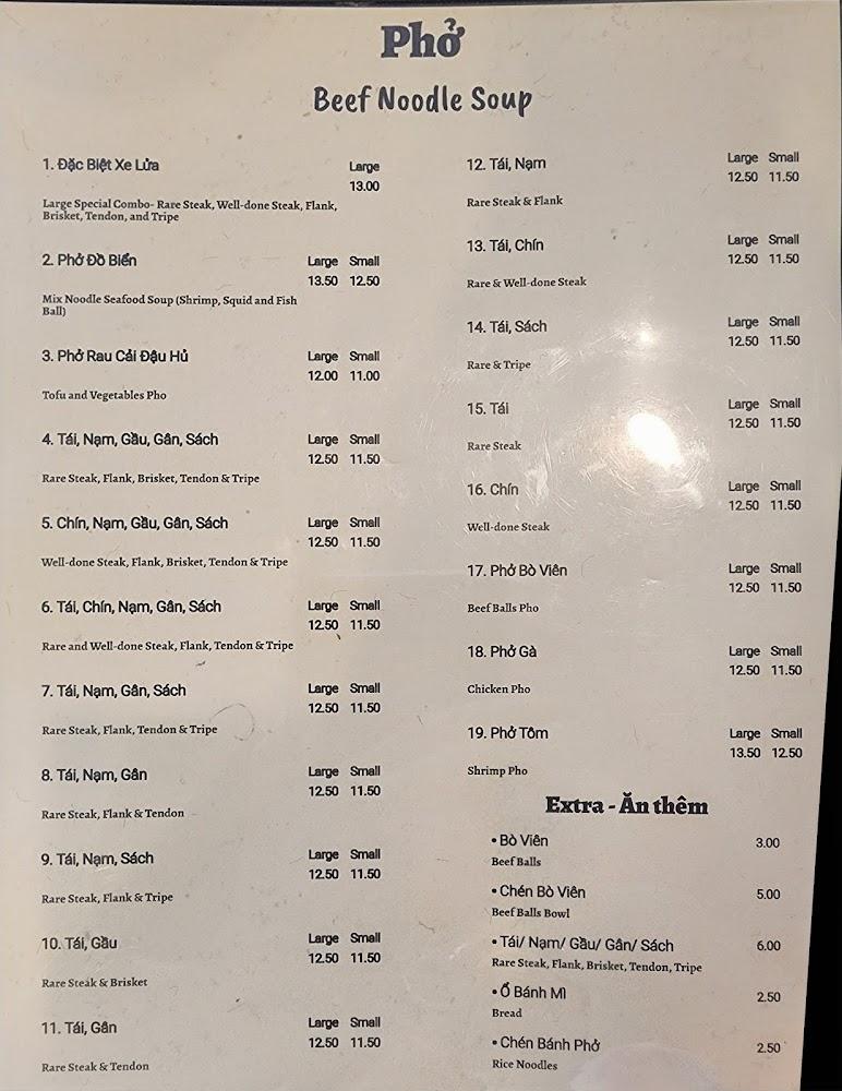 Pho Viet Noodle Menu image 1
