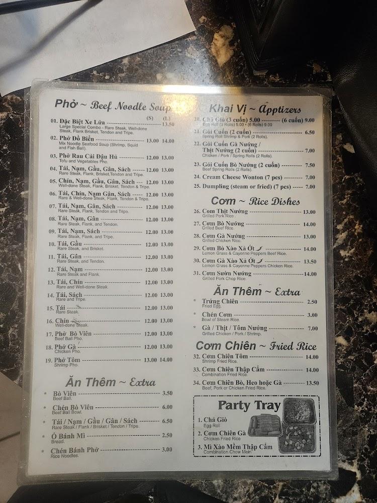 Pho Viet Noodle Menu image 2